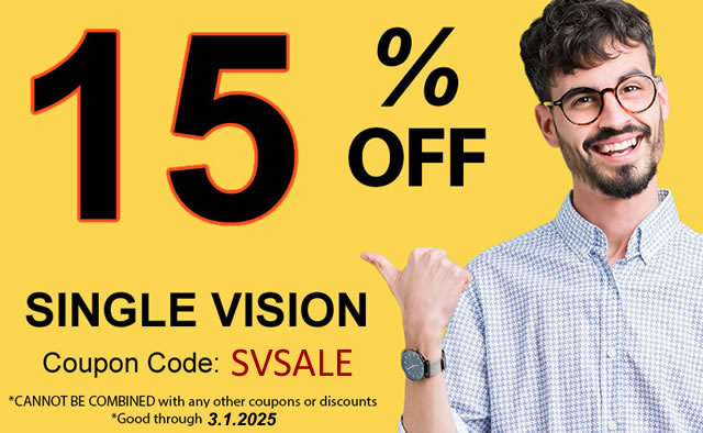 Single Vision Lens Sale